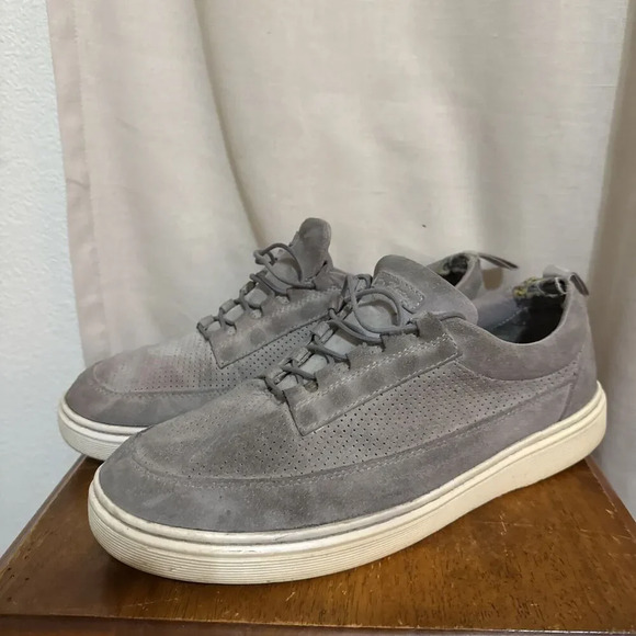 Dr. Doc Martens Reuban Mid Bone Suede‎ Perforated Sneaker Shoe Mens 13 Sneaker main image 13